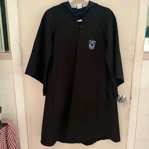 Ravenclaw Wizarding Robe with Crest - Black Cape Harry Potter XXXS (Child Size)